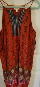 Burnt orange sundress